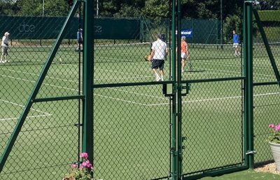 Outdoor tennis courts in York